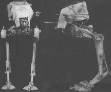 The original AT-ST model depicted in Technical Journal Volume Two.