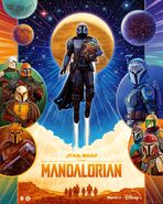 The Mandalorian S3 C.A. Martin Art Poster