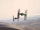 TIE/fo space superiority fighter