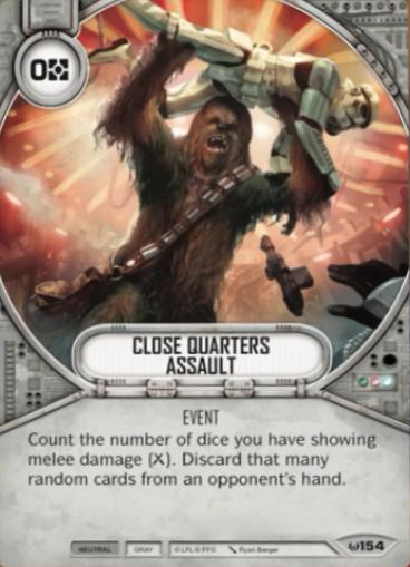 Close Quarters Assault Star Wars Destiny Card Game Wikia Fandom
