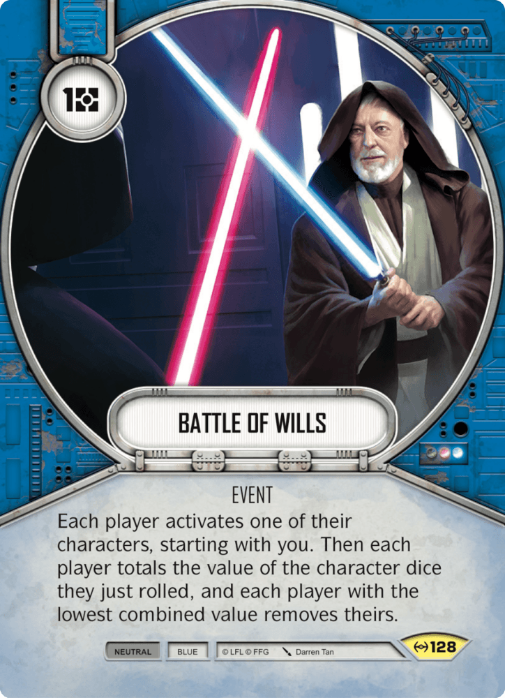 Star Wars Destiny Across The Galaxy Card #122 Barrel Roll