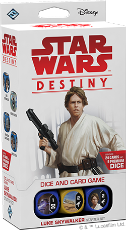 Luke Skywalker Starter Set Star Wars Destiny Card Game Wikia Fandom