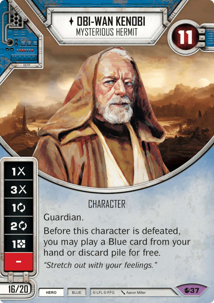 Obi-Wan Kenobi | Star Wars: Destiny Card Game Wikia | Fandom