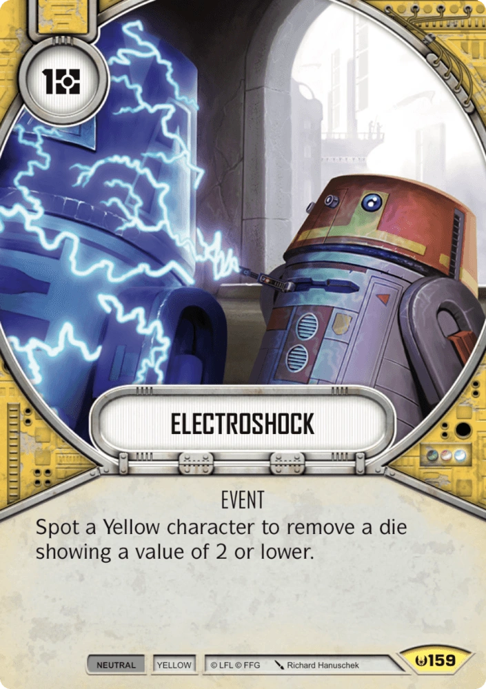 Electroshock Star Wars Destiny Card Game Wikia Fandom