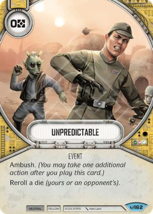 Unpredictable | Star Wars: Destiny Card Game Wikia | Fandom