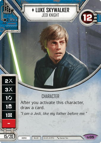 Luke Skywalker Star Wars Destiny Card Game Wikia Fandom