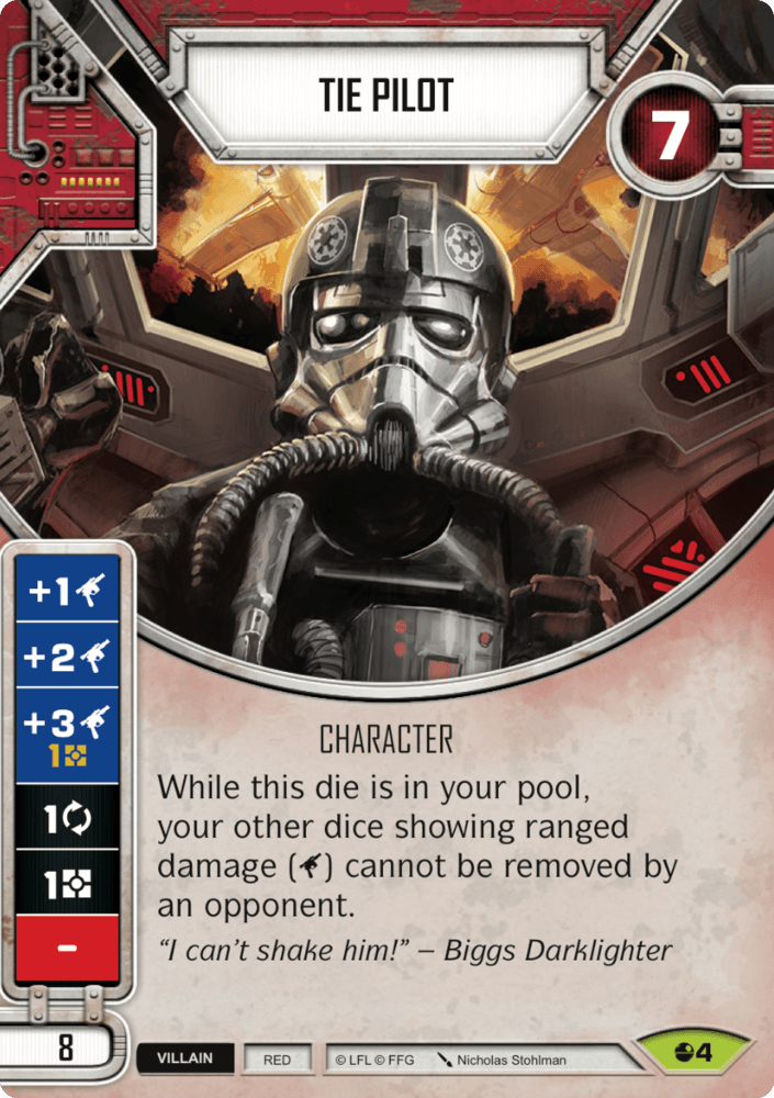 Ranged damage. Star Wars Destiny Pilot. Список редкостей карт бустера Star Wars Destiny путь силы.