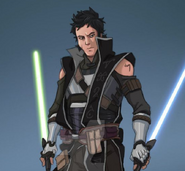 Second son of Jariah skywalker and Ania Solo: CADE SKYWALKER JUNIOR