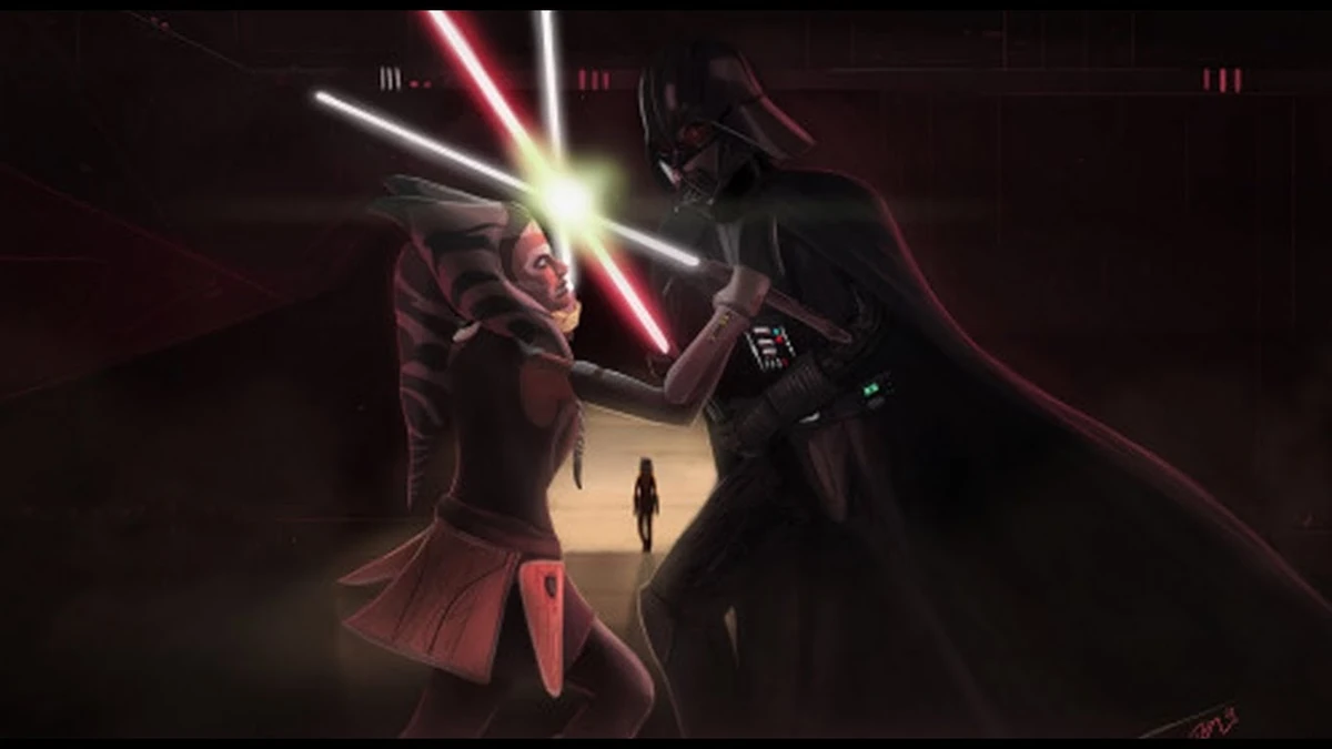Ahsoka and Vader Star Wars Rebels Wiki Fandom