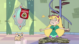 S2E25 Star Butterfly gets hit in the head by a corn chip