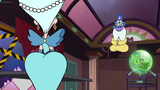 S2E25 Glossaryck smiling at Queen Butterfly