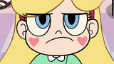 S2E32 Close-up on Star Butterfly's determined face