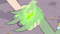 S3E7 Unicorn ghost appears out of Ludo's wand