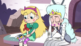 S3E1 Star Butterfly sits down next to her mother