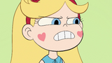 S2E30 Star Butterfly grits her teeth at Beanbag