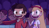 S2E39 Star and Marco lip-syncing happily