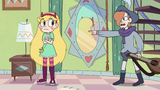 S2E40 Ruberiot points at Star Butterfly's reflection