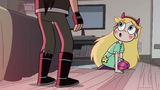 S2E31 Star Butterfly looking up at Marco Diaz