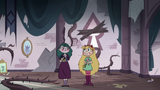 S3E11 Star and Eclipsa in the rose tower