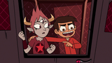 S2E19 Marco Diaz puts an arm around Tom