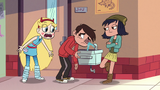 S2E26 Marco flushing his black eye with water