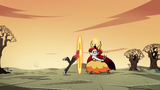 S2E31 Marco stumbles through Hekapoo's portal