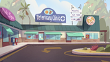 S2E39 Exterior shot of veterinary clinic