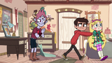 S2E19 Marco Diaz pulling Star Butterfly aside