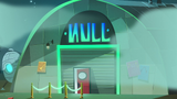 S2E33 Exterior shot of the Null club