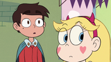 S3E14 Star and Marco hear Tom coming in