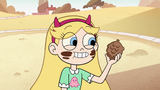 S2E9 Star Butterfly finds a pinecone