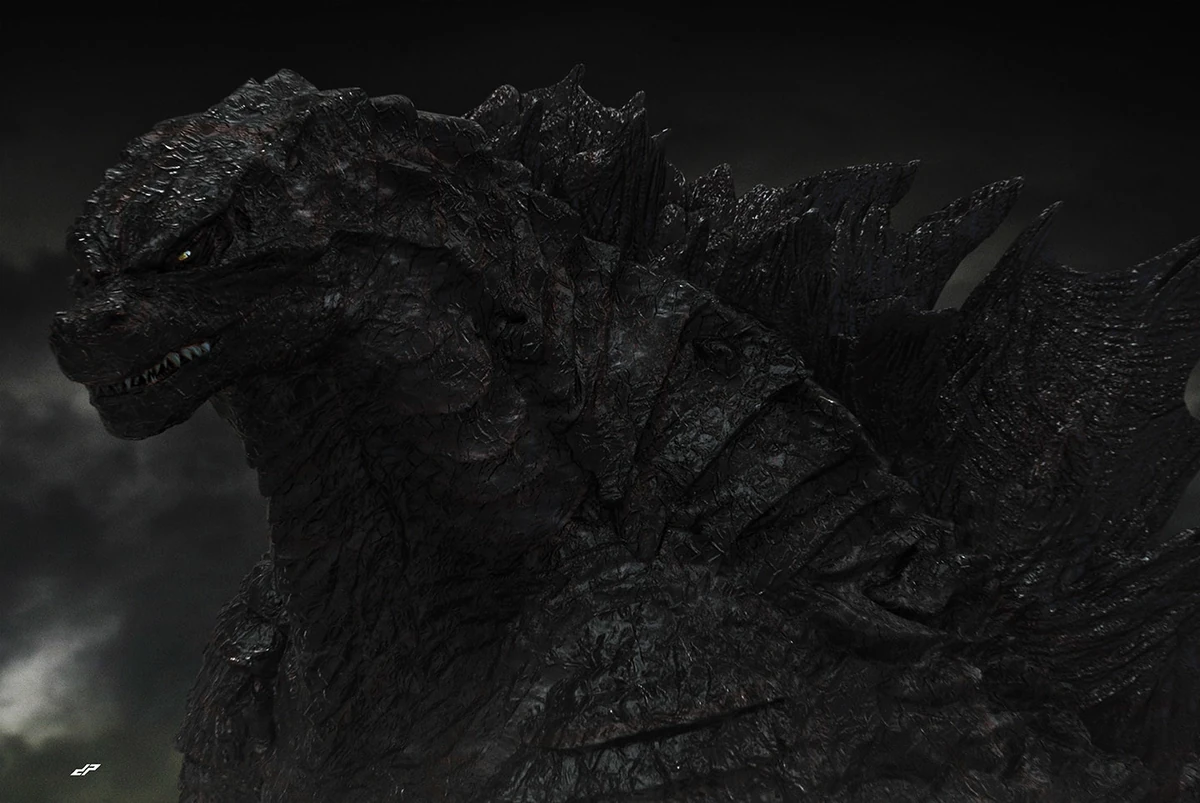 Godzilla christmas tree