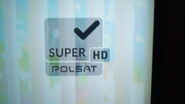 Super Polsat HD - żałobne logo