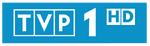 Logo TVP1 HD z lat 2012-obecnie