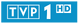 Logo TVP1 HD z lat 2012-obecnie