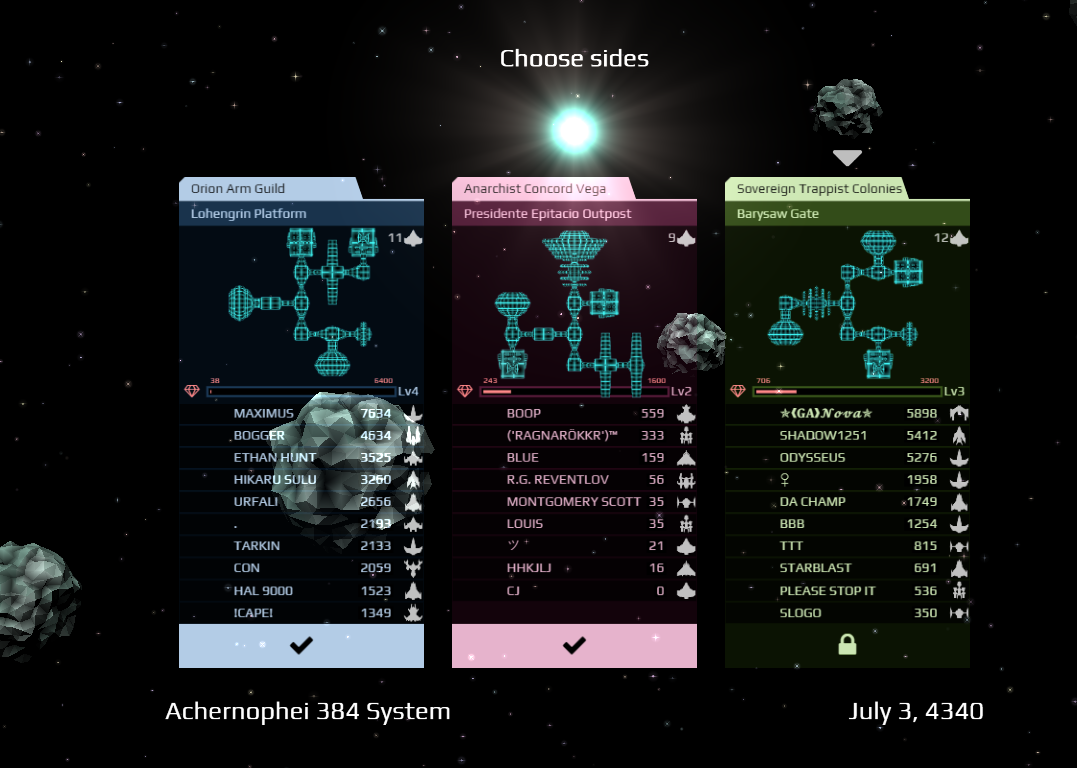 Strong Shield Is The Advantage Of These Ships (Team Mode 37 - Starblast.io  ) Thiện Vn 