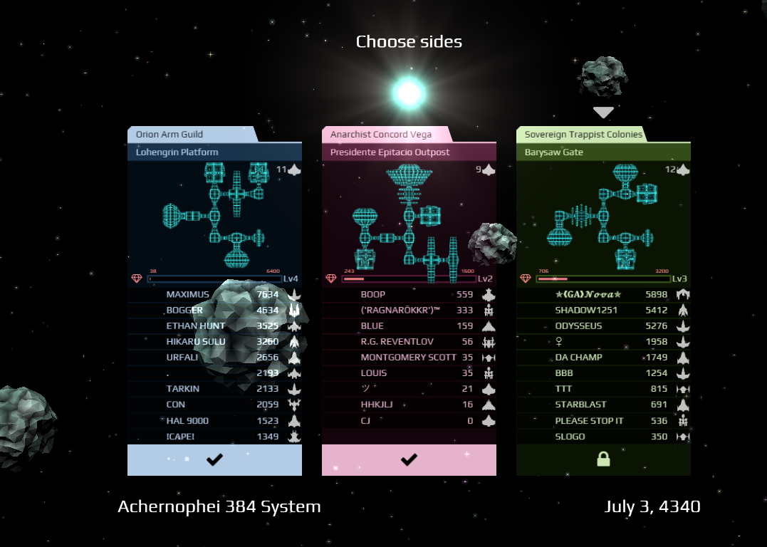 Starblast.io - Team mode in STARBLAST END Game Mechanics Healing Lasers-  This is a new mechanic added to team mode that changed the way many people  played the game! This update made