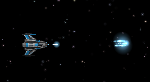 Side fighter & odyssey(blue team)-Starblast.io