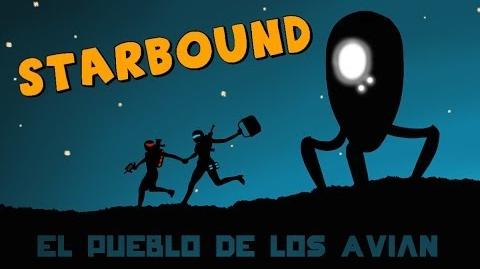 Starbound Beta en Español - Ep 02 - El pueblo de los Avian