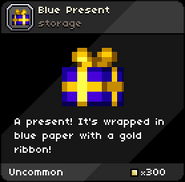 Blue Present tooltip