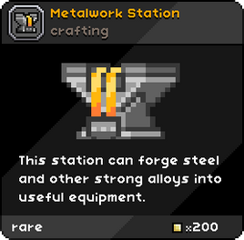 Metalwork Station