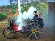 Oliver and Lisa on the tractor