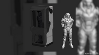 WiP Cutlass Blue Prisoner pod - White box