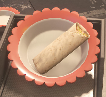Burrito plate
