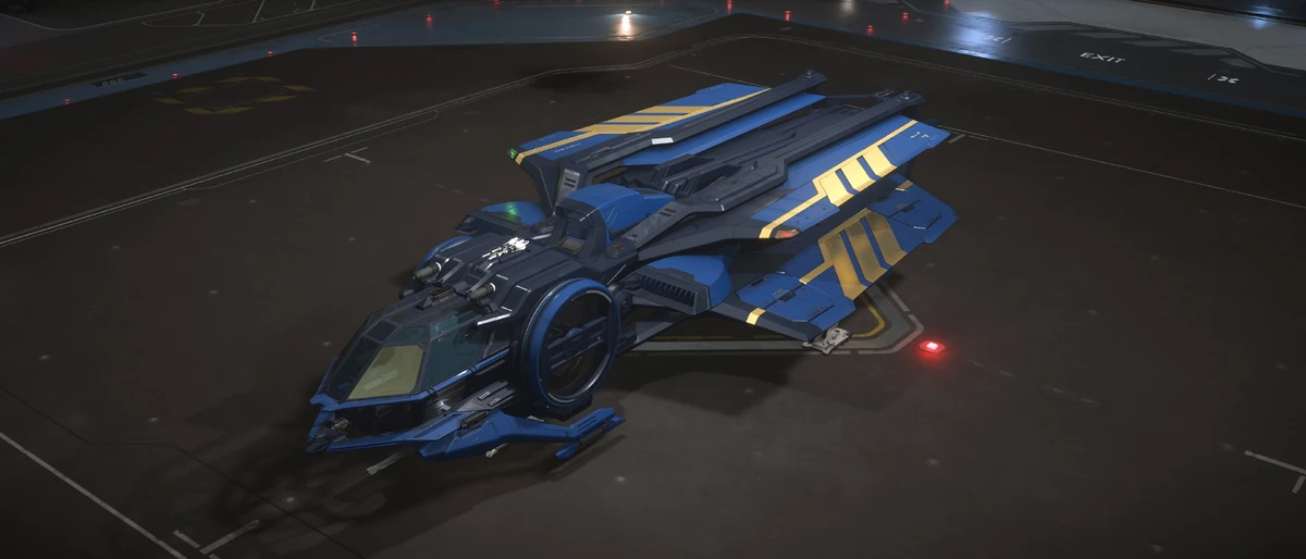 Star Citizen - Avenger Starter Pack (Invictus) - Paint Bleu Et Or Édition Limitée - PC