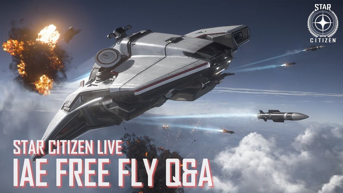 Star Citizen Live IAE Free Fly All Ships Q&A Star Citizen Wiki Fandom
