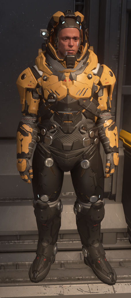 GOLDEN ECLIPSE ARMOR SKIN SET