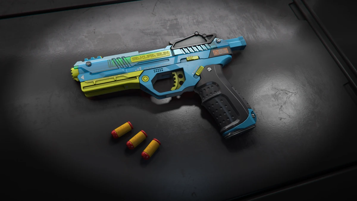WowBlast Blue Desperado Toy Pistol | Star Citizen Wiki | Fandom