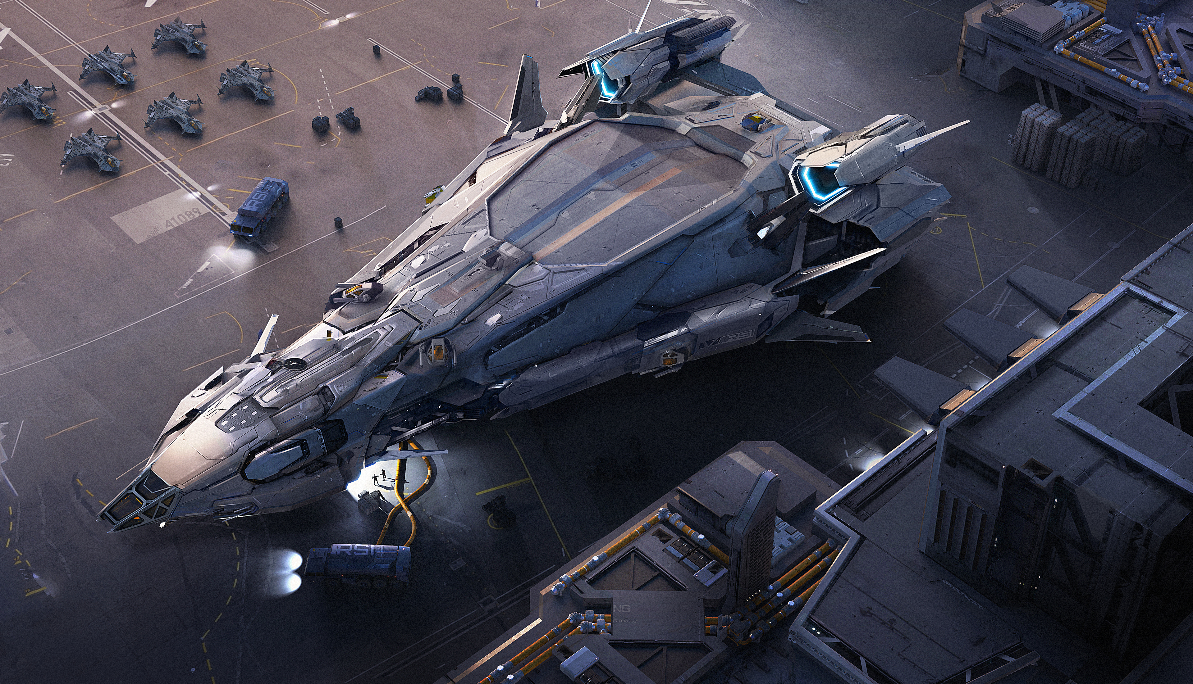 Alpha 3.3 Flyable Ships - Roberts Space Industries  Follow the development  of Star Citizen and Squadron 42
