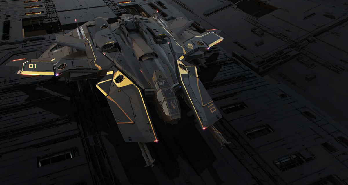 Get the Star Citizen F8C Lightning ship for free at the anniversary event